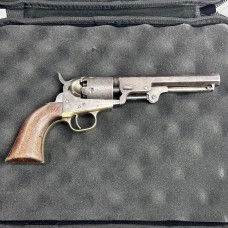 Colt 1849 Pocket Pistol .31 Caliber with Stagecoach Scene on Cylinder